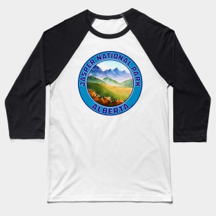 Jasper National Park Alberta Canada Baseball T-Shirt